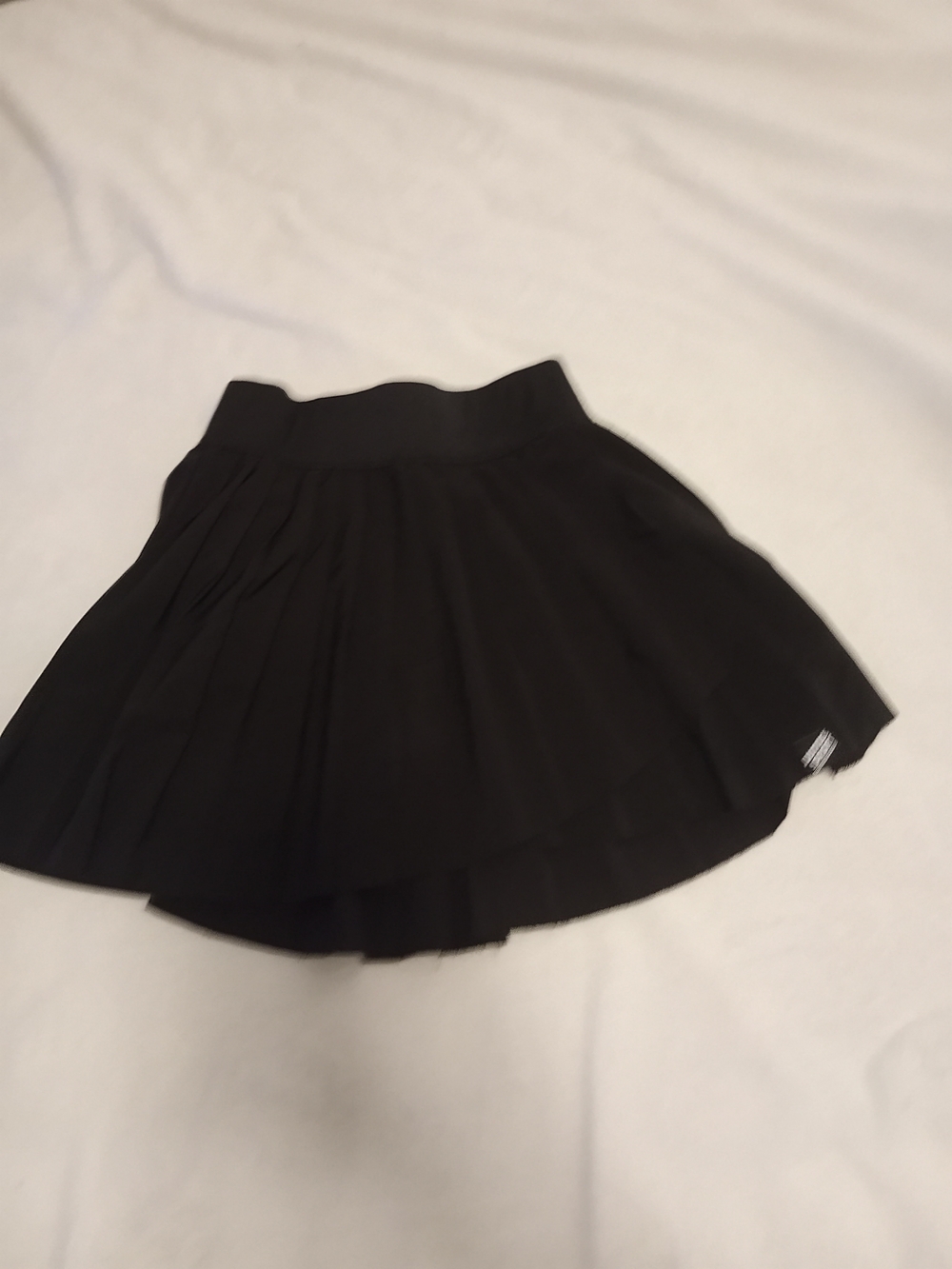 Justice Black Pleated Girls' Skort